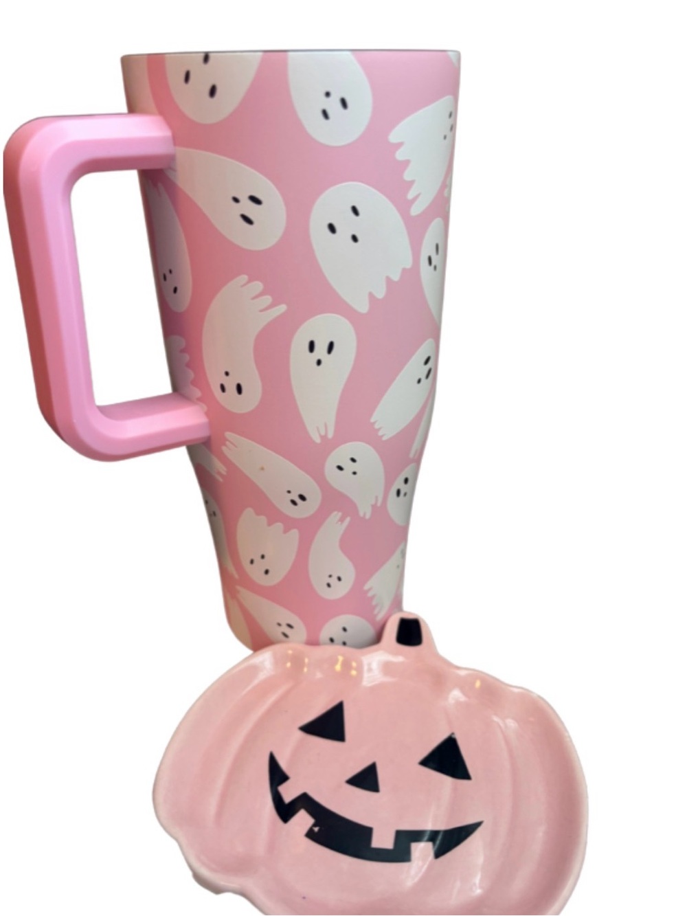 HALLOWEEN BUNDLE- Trinket tray and open tumbler